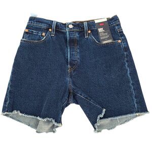 Levi's 501 NWT Mid Thigh Shorts Salsa Center Size 29